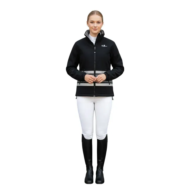C2E Allensworth staldjakke sort unisex vandtæt